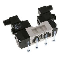 5/3 ISO 5599-1 Middenuitlaat Magneetventiel 12V DC 2-10bar/28-140psi YPC