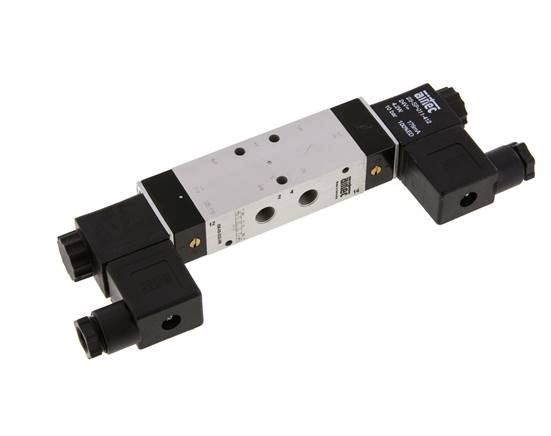5/3 G1/8 '' Middenuitlaat Magneetventiel 115V AC 3-10bar/42-140psi Airtec