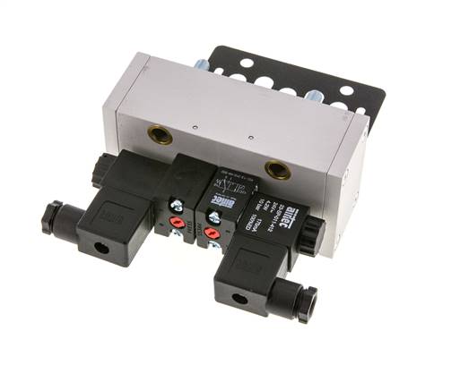 5/2 ISO 5599-3 Bi-Stabiel Magneetventiel 115V AC 2-10bar/28-140psi Airtec