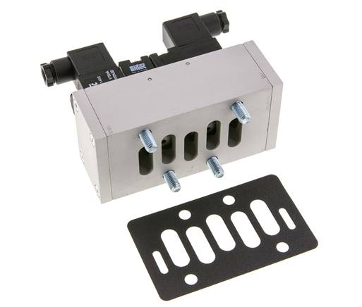 5/2 ISO 5599-3 Bi-Stabiel Magneetventiel 115V AC 2-10bar/28-140psi Airtec