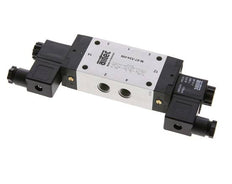 5/3 G1/4'' Middendruk Magneetventiel 12V DC 3-8bar/42-112psi Airtec
