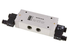 5/3 G1/2'' Middenuitlaat Magneetventiel 24V DC 3-10bar/42-140psi Airtec
