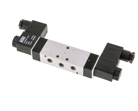 5/2 G1/8'' Bi-Stabiel Magneetventiel 115V AC 3-10bar/42-140psi Airtec