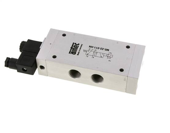 5/2 G1/2'' (G1/8'') Magneetventiel Extern 115V AC 0-10bar/0-140psi Airtec
