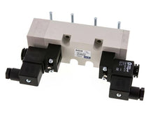 5/3 ISO 5599-2 Middendruk Magneetventiel 12V DC 2-10bar/28-140psi YPC