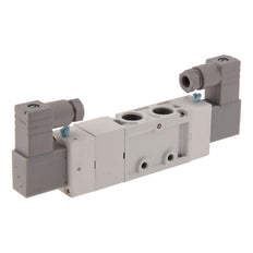 G1/4'' 24V DC 5/3-Weg Centrum Gesloten Magneetventiel 3-8bar MVSC1