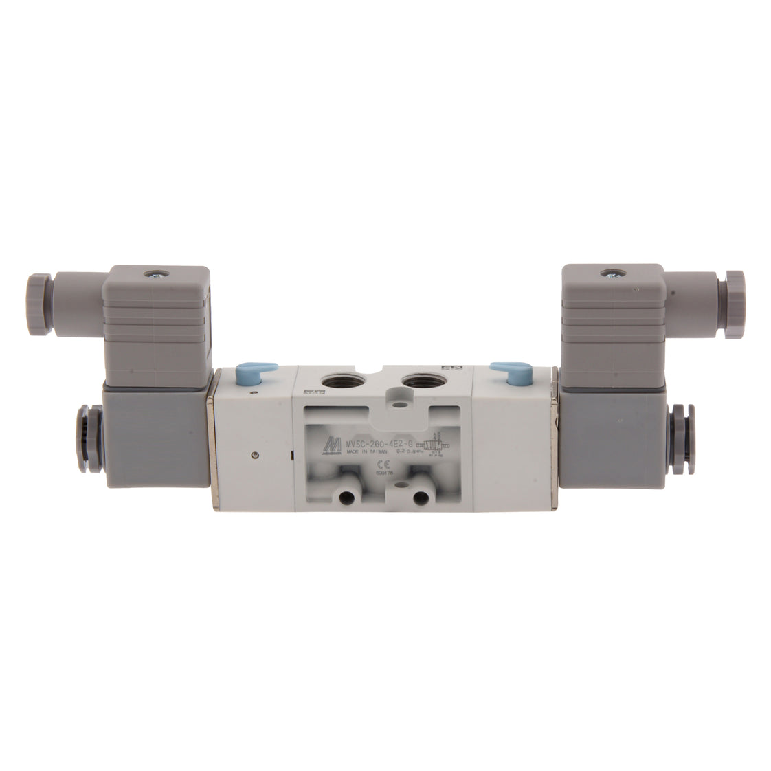NPT 1/8'' 24V DC 5/2-Way Bi-stabiel Magneetventiel 2-8bar MVSC