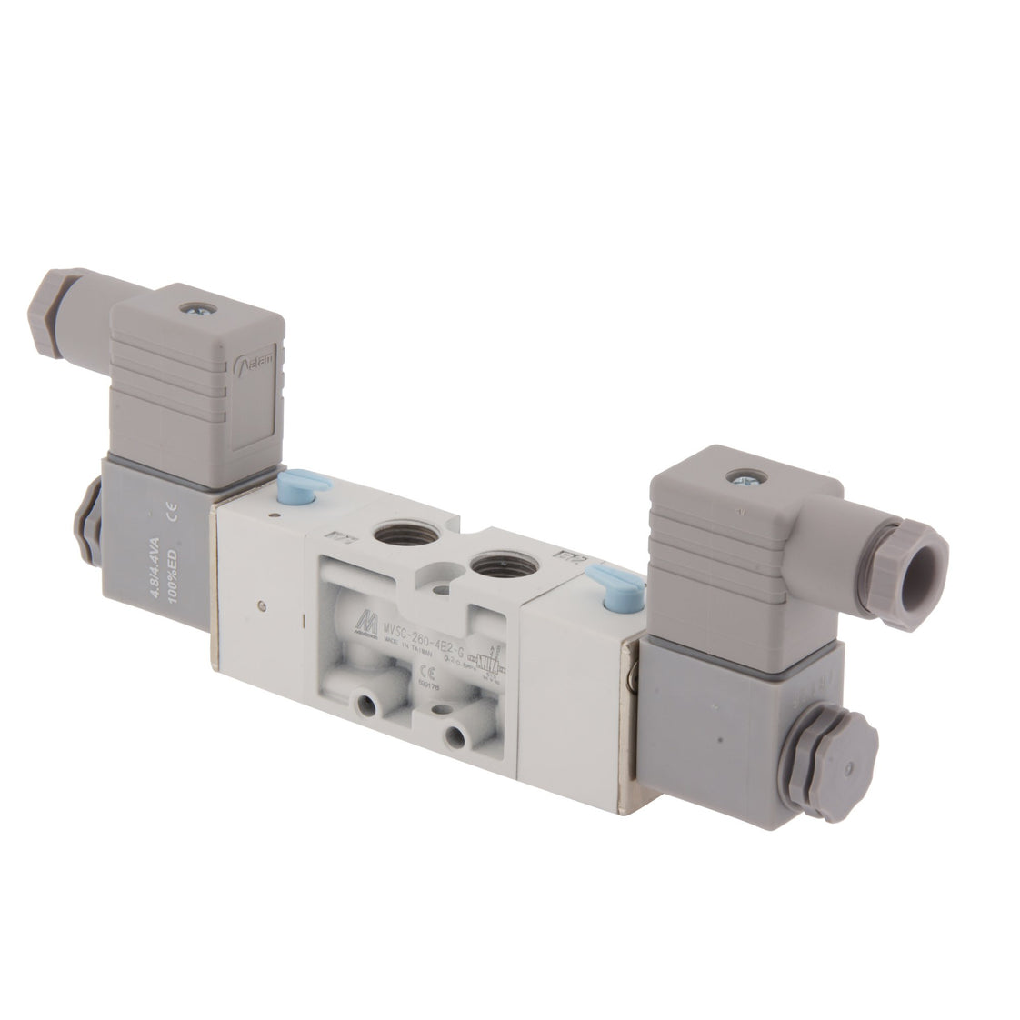 NPT 1/4'' 110V AC 5/2-Way Bi-stabiel Magneetventiel 2-8bar MVSC-260