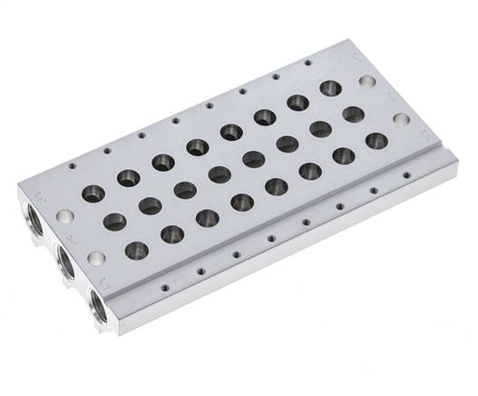 G1/8'' Manifold 8-Stations Festo 566564 VABM-L1-10S-G18-8