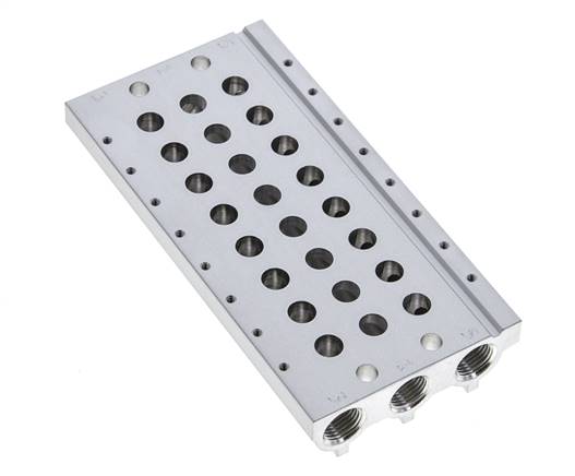 G1/8'' Manifold 8-Stations Festo 566564 VABM-L1-10S-G18-8