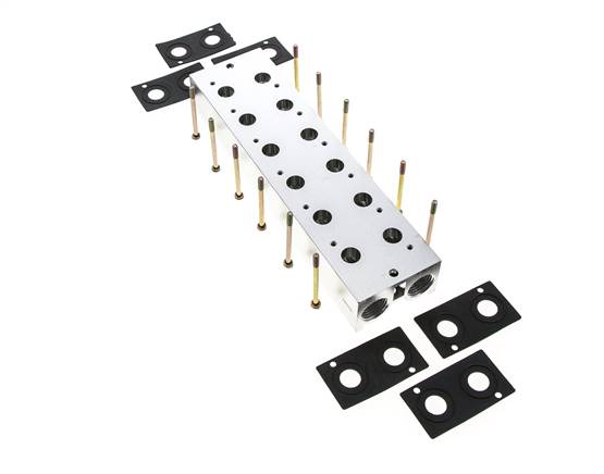 Manifold 6-Stations E.MC 3/2-weg