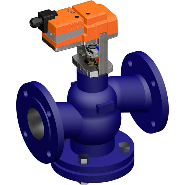 Belimo Klepafsluiter DN80 Flens 18mm Slag Kvs90 24VAC/DC 150s MP-Bus 0-10/2-10V 1000N IP54 H679N/NV24A-MP-TPC