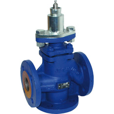 Belimo 3-Weg Klepafsluiter DN25 Flens 20mm Slag Kvs10 24VAC/DC 35s MP-Bus 0-10/2-10V 1500N IP54 H7025X10-S2/SVC24A-MP-TPC