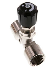 G1/2'' vernikkeld messing naaldafsluiter NBR 18 bar - NLBN