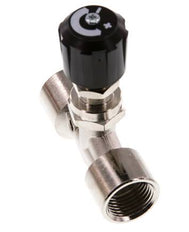 G1/2'' vernikkeld messing naaldafsluiter NBR 18 bar - NLBN