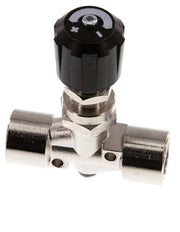G3/8'' vernikkeld messing naaldafsluiter NBR 18 bar - NLBN