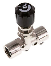 G3/8'' vernikkeld messing naaldafsluiter NBR 18 bar - NLBN