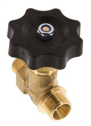 G3/8'' Mannelijke Messing Naaldafsluiter NBR 40 bar - NLB