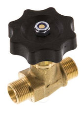 G3/8'' Mannelijke Messing Naaldafsluiter NBR 40 bar - NLB