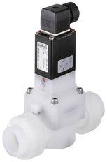 Magneetventiel 31 mm gelaste hulzen NO PVDF FKM 0,5-6bar/7-87psi 120VAC 0142 345726