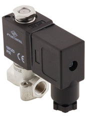 Magneetventiel CM-DA 1/8'' NPT RVS FKM 0-10bar 12V DC