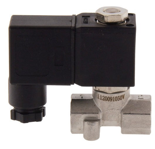 Magneetventiel CM-DA 1/4'' RVS EPDM 0-10bar 24V DC