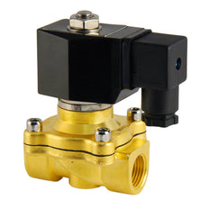Magneetventiel DF-SA 1/2'' messing EPDM 0-6bar 12V DC