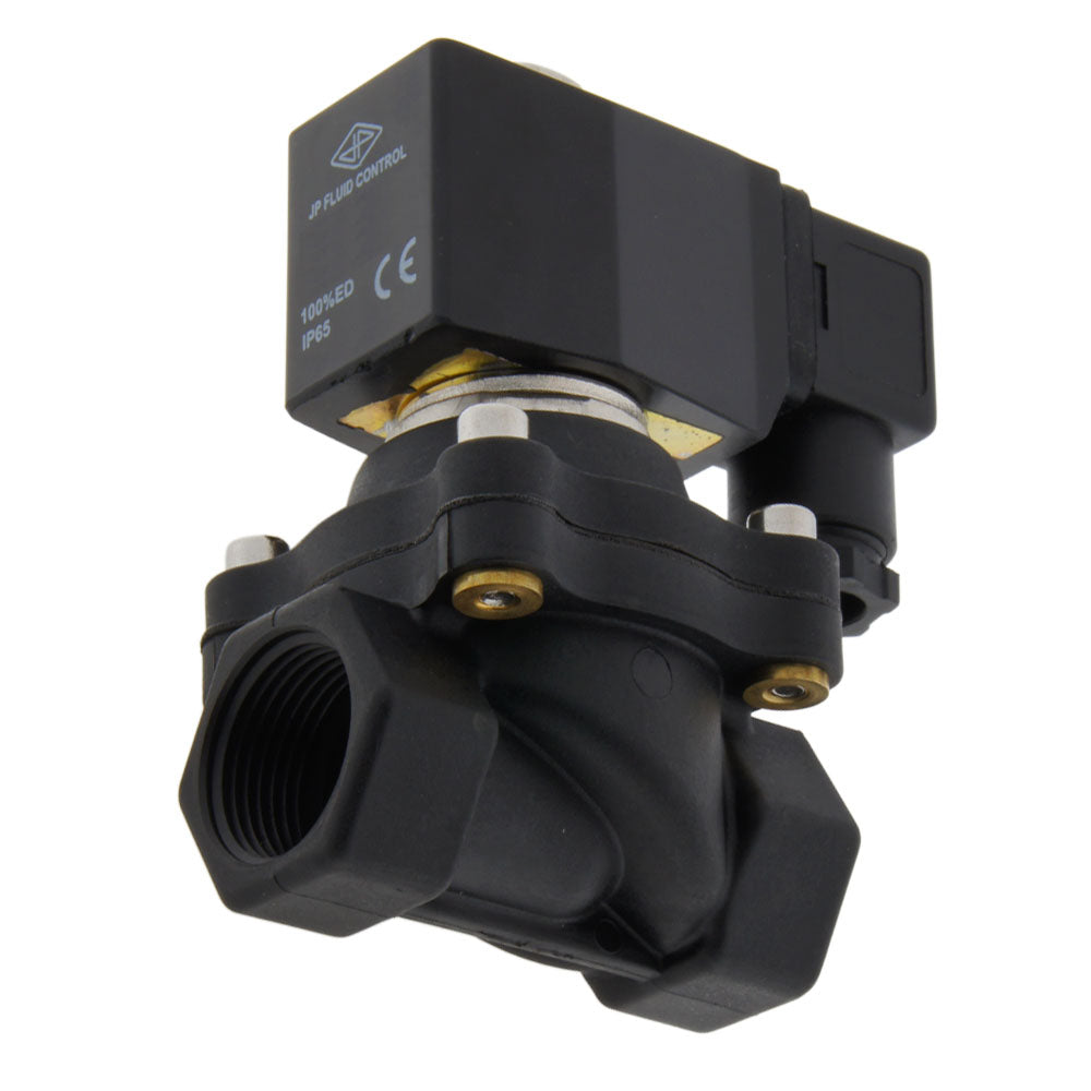 Magneetventiel DF-SA 1'' Nylon EPDM 0-6bar 12V DC