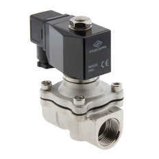 Magneetventiel DF-SA 3/4'' rvs FKM 0-6bar 12V DC