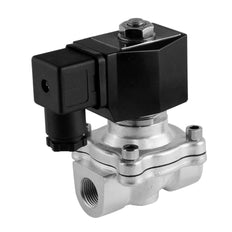 Magneetventiel DF-SA 3/8'' RVS FKM 0-6bar 12V DC
