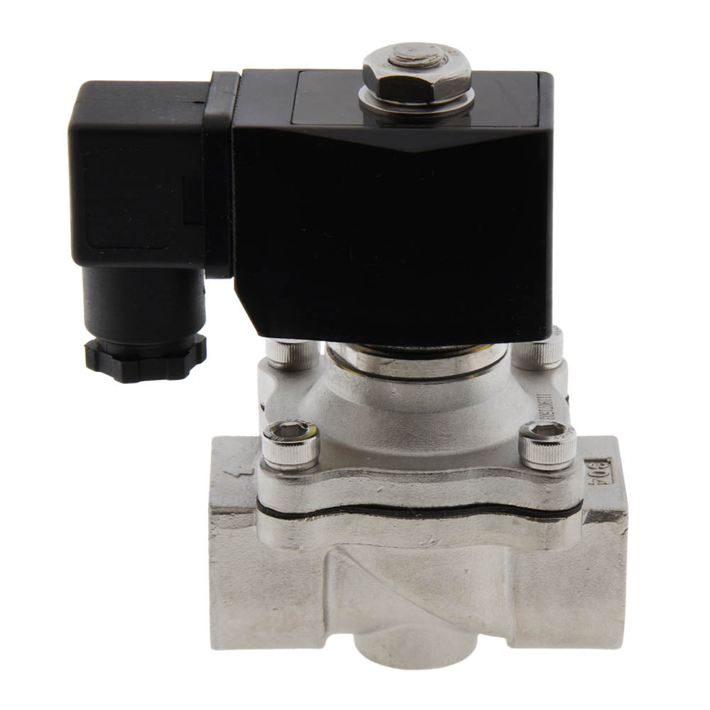 Magneetventiel DF-SA 3/4'' rvs FKM 0-6bar 12V DC