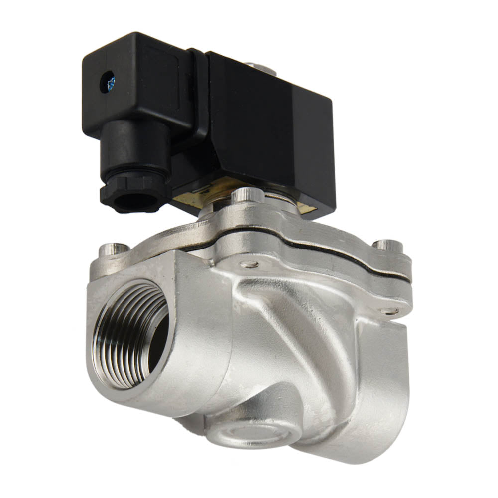 Magneetventiel DF-SA 1'' rvs FKM 0-10bar 230V AC