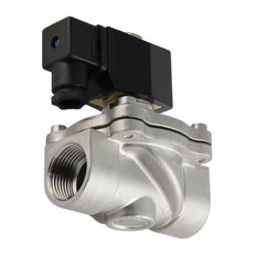 Magneetventiel DF-SA 1'' rvs FKM 0-10bar 230V AC
