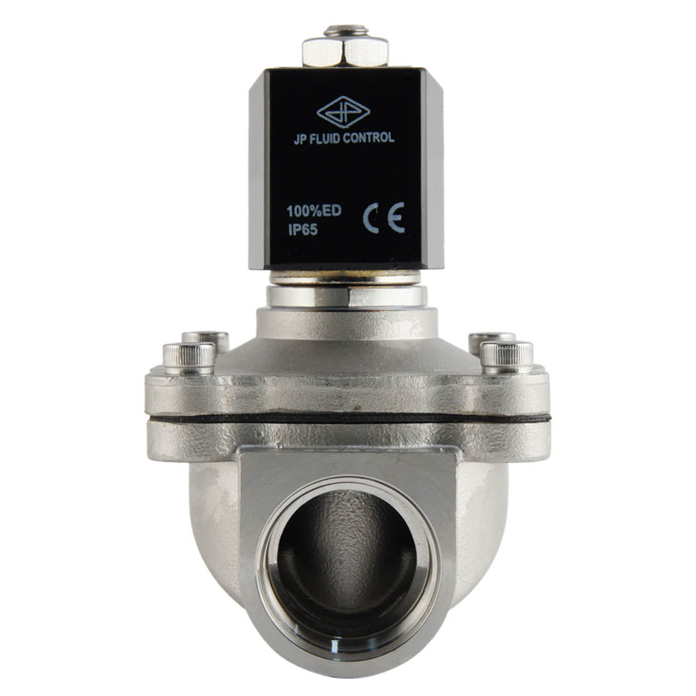 Magneetventiel DF-SA 1'' rvs FKM 0-10bar 230V AC