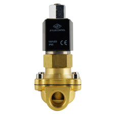 Magneetventiel DF-SB 3/8'' NO messing EPDM 0-5bar 380V AC