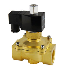 Magneetventiel DF-SB 1'' NO messing FKM 0-3bar 12V DC