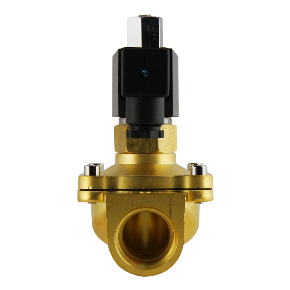 Magneetventiel DF-SB 1'' NO messing EPDM 0-5bar 230V AC