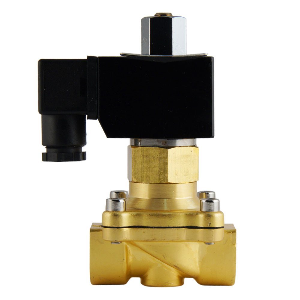 Magneetventiel DF-SB 1/2'' NO messing EPDM 0-5bar 380V AC