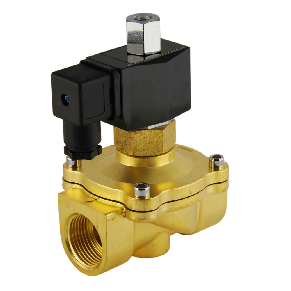 Magneetventiel DF-SB 1'' NO messing EPDM 0-5bar 230V AC