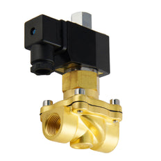 Magneetventiel DF-SB 3/8'' NO messing EPDM 0-5bar 380V AC