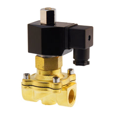 Magneetventiel DF-SB 1/2'' NO messing EPDM 0-5bar 380V AC