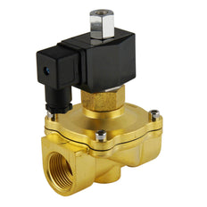 Magneetventiel DF-SB 1'' NO messing EPDM 0-3bar 12V DC