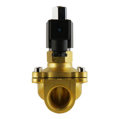 Magneetventiel DF-SB 1'' NO messing FKM 0-3bar 12V DC