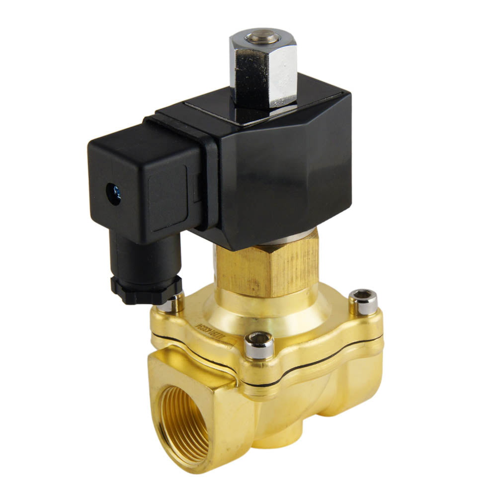 Magneetventiel DF-SB 3/4'' NO messing FKM 0-3bar 12V DC