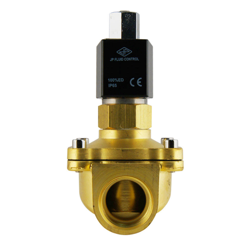Magneetventiel DF-SB 1'' NO messing EPDM 0-5bar 380V AC