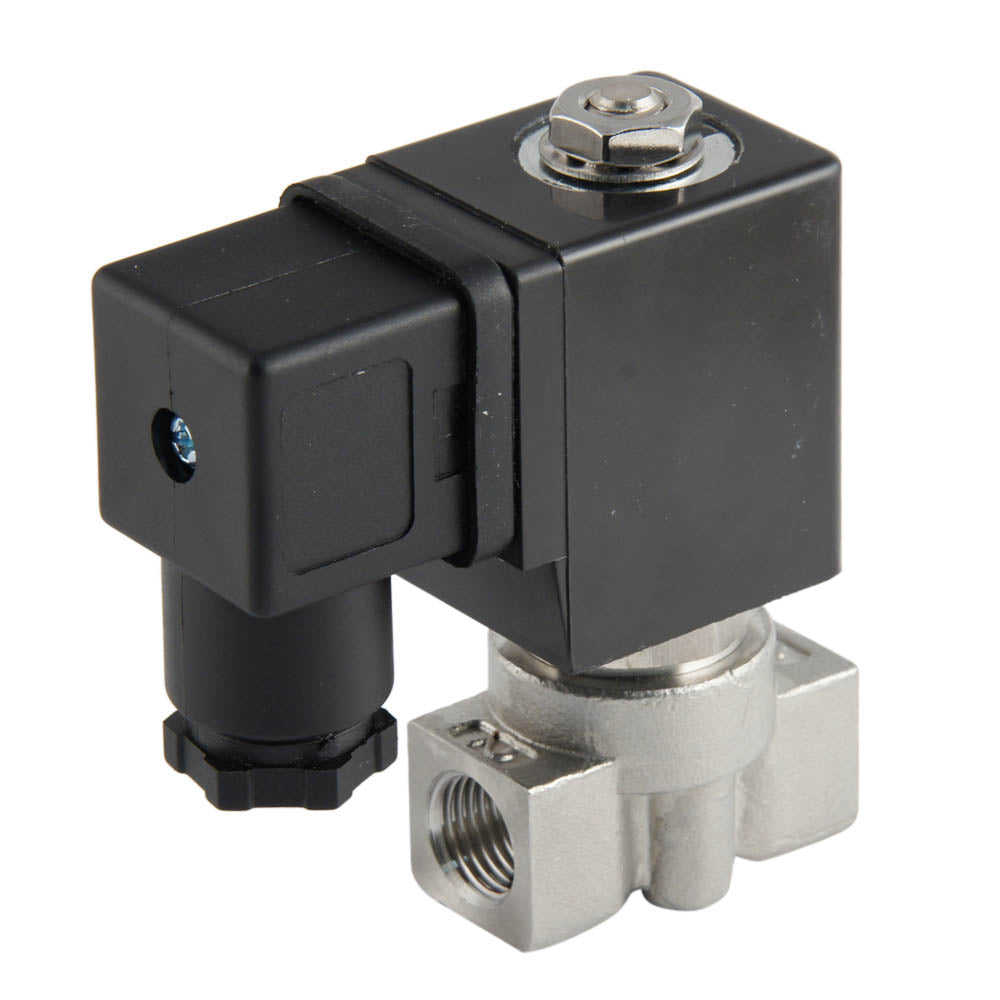 Magneetventiel ST-DA 1/4'' rvs EPDM 0-13bar 24V AC