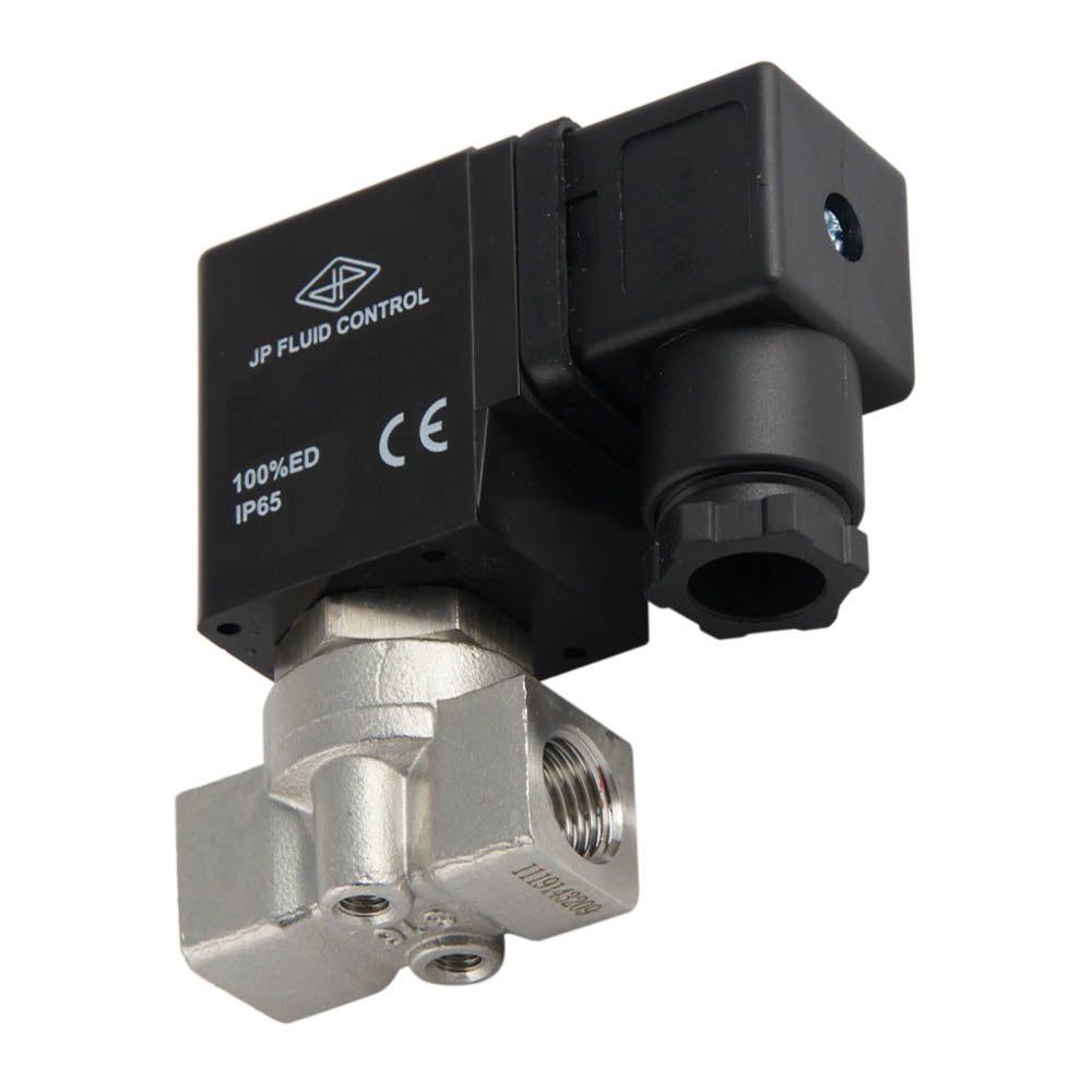 Magneetventiel ST-DA 1/4'' rvs FKM 0-13bar 120V AC
