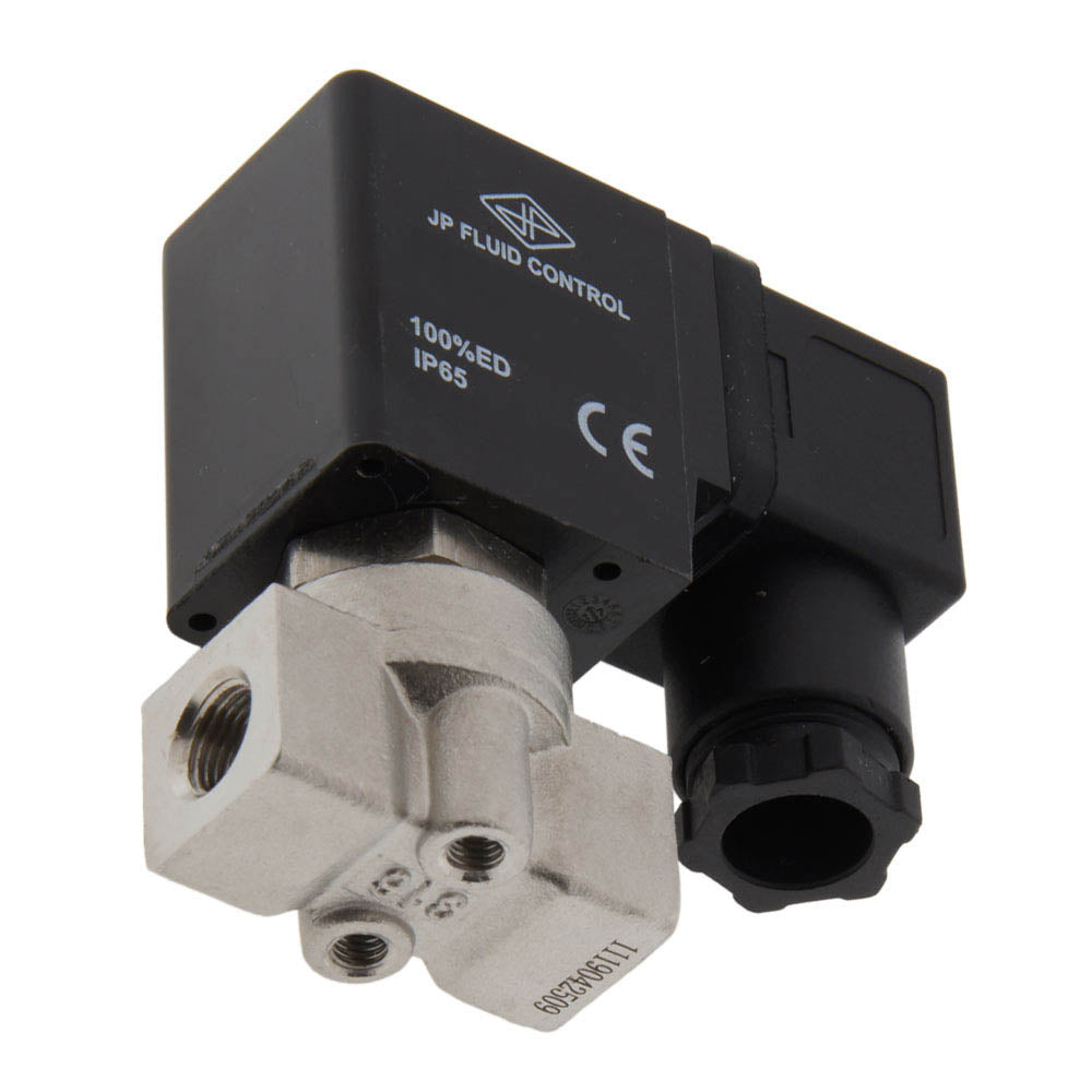 Magneetventiel ST-DA 1/8'' rvs FKM 0-13bar 120V AC