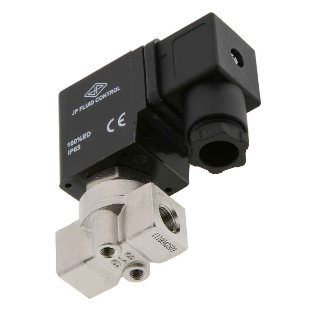 Magneetventiel ST-DA 1/8'' rvs FKM 0-13bar 24V DC