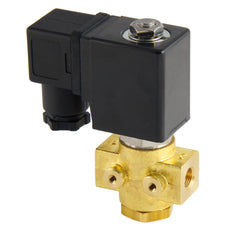 Magneetventiel ST-DB 1/8'' NO messing FKM 0-12bar 120V AC